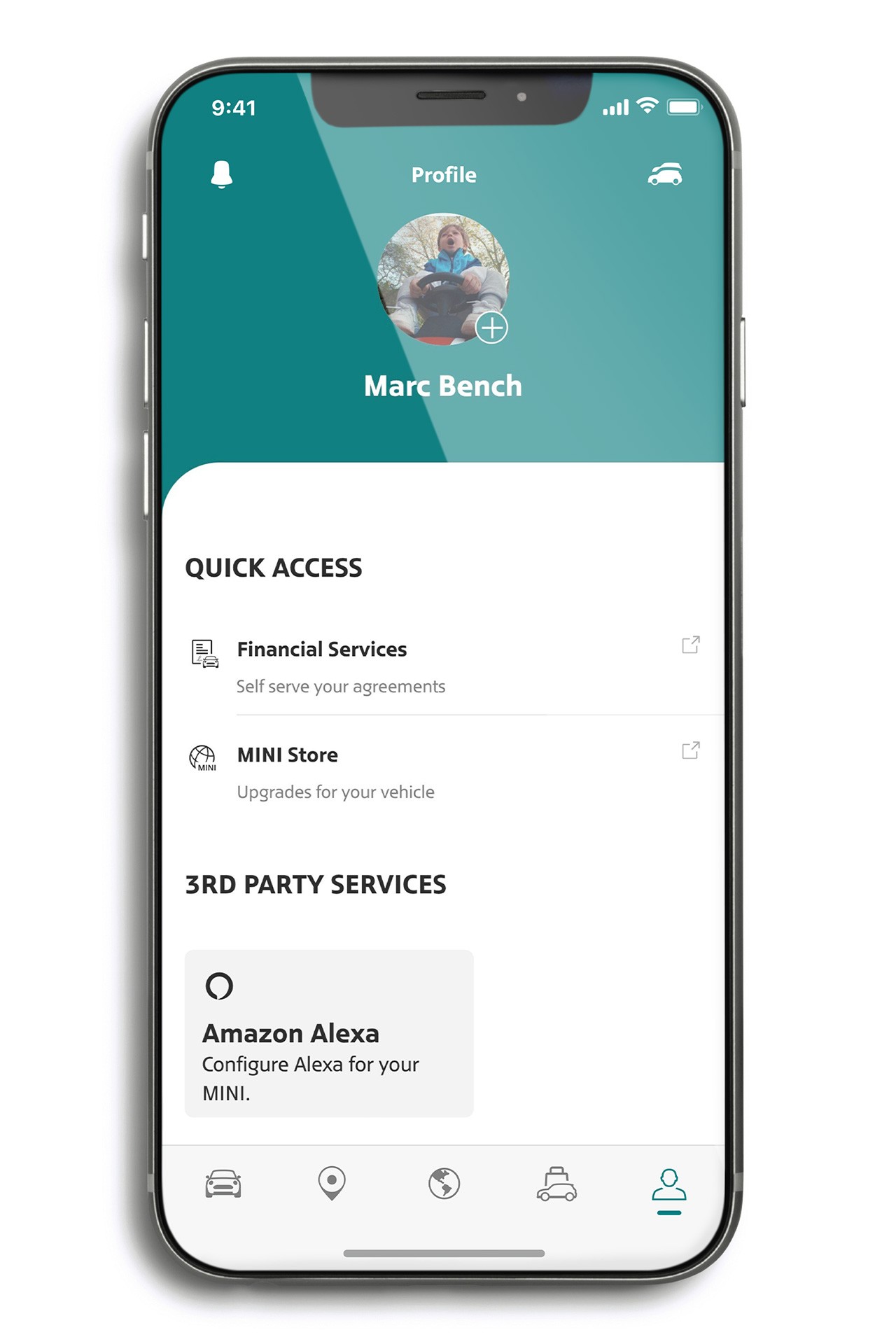 mini connected – app mini – scheda profilo mini connected – app mini – scheda profilo